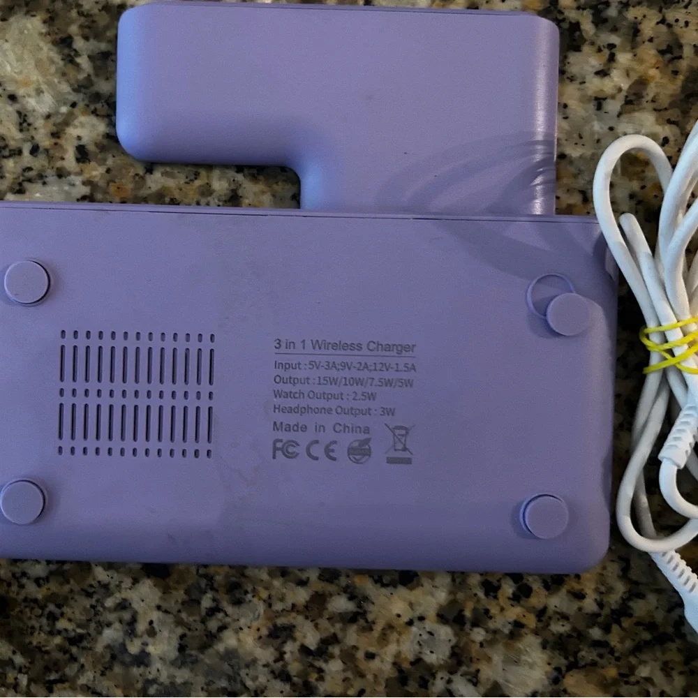 Purple YOXINTA Wireless Charging Stand